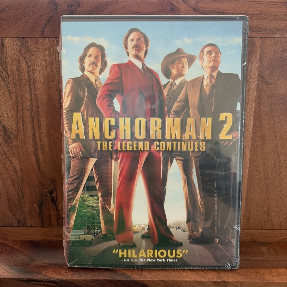 Anchorman‎ 2: the Legend Continues (DVD, 2013) SEALED NEW